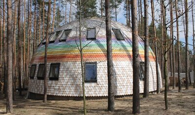 Купольный дом 300 м² (Украина)