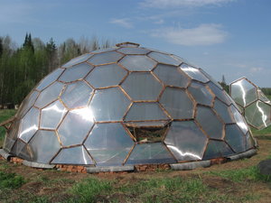 Строительство купола-фулерена V3 R4.03 в Кировской области
